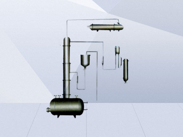 Methanol and ethanol recovery tower