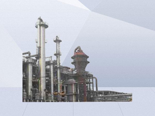 Distillation recovery column