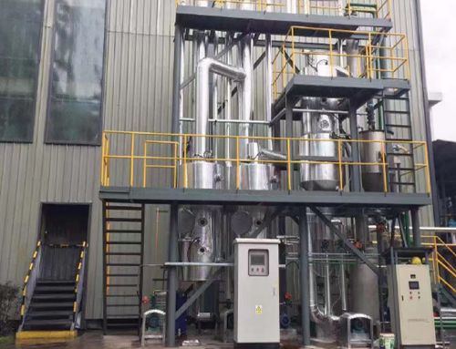 Falling film evaporator