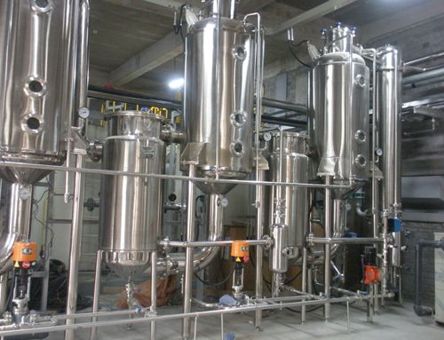 Natural circulation evaporator